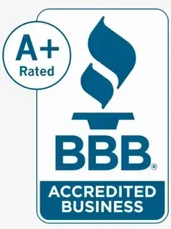 BBB Accredited Business, A+ rating